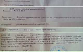 Иммуногистохимия эндометрия норма и патология результаты