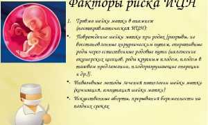 Ведение беременности при истмико-цервикальной недостаточности